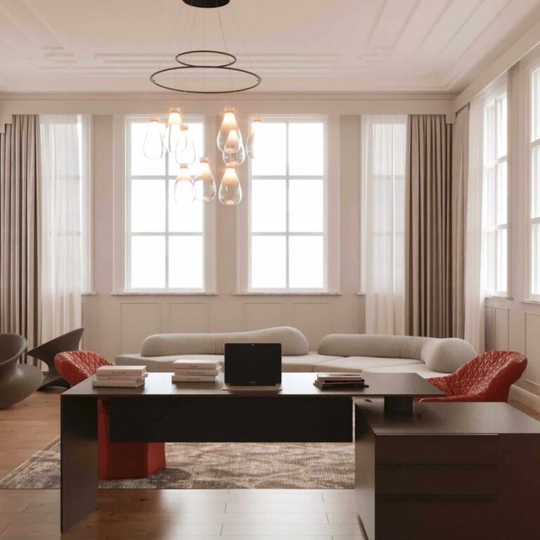 Waterside Mansion Interior